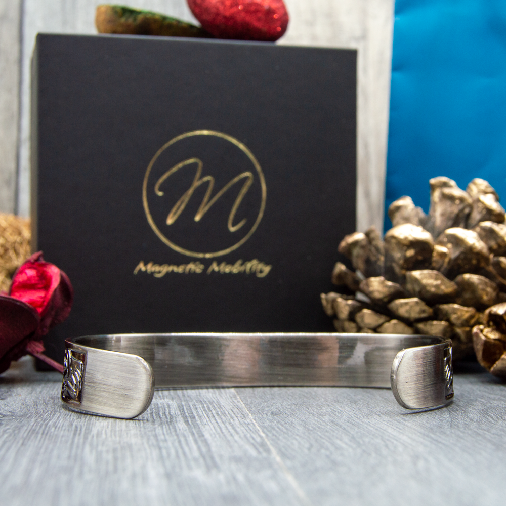 Magnetic Mobility Clover Copper Bracelet